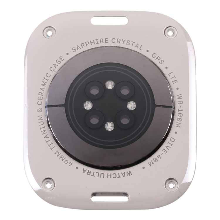 Glass Back Cover With Charging Module For Apple Watch Ultra 1 49mm - 1
