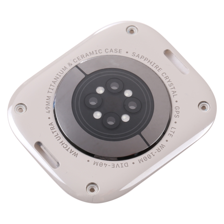 Glass Back Cover With Charging Module For Apple Watch Ultra 1 49mm - 3