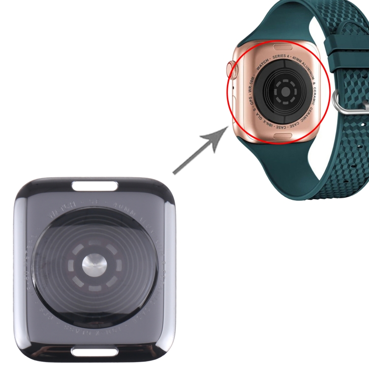 For Apple Watch SE 40mm GPS Edition Rear Housing Glass Cover - 5