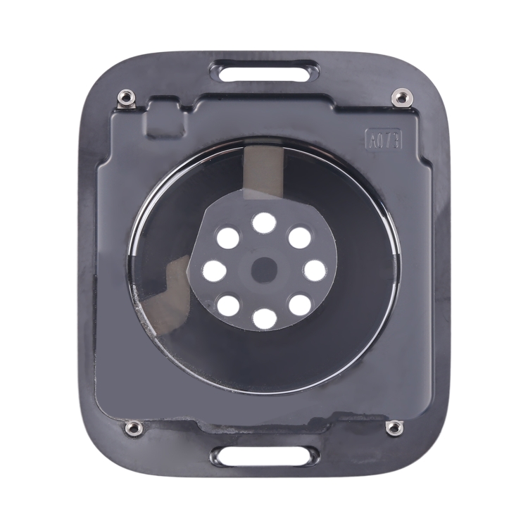 For Apple Watch Series 9 45mm Rear Housing Glass Cover(Black) - 2