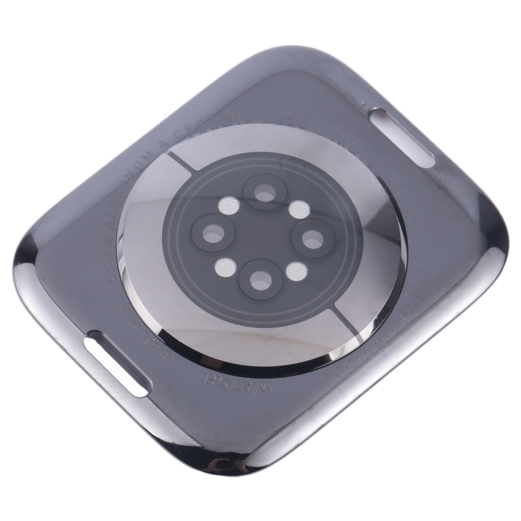 For Apple Watch Series 9 45mm Rear Housing Glass Cover(Black) - 3