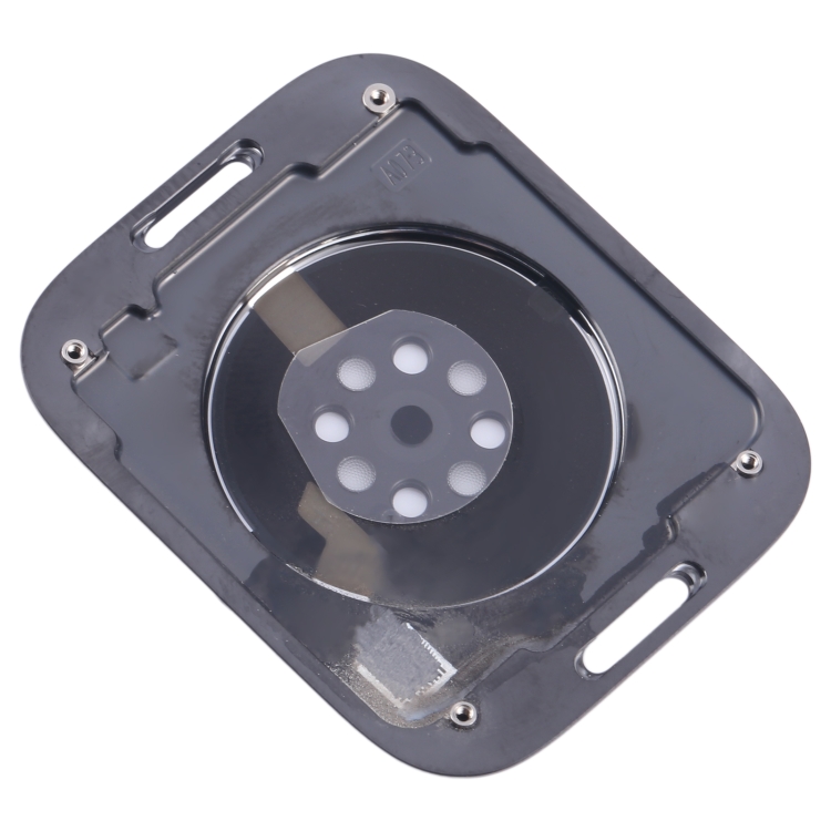 For Apple Watch Series 9 45mm Rear Housing Glass Cover(Black) - 4