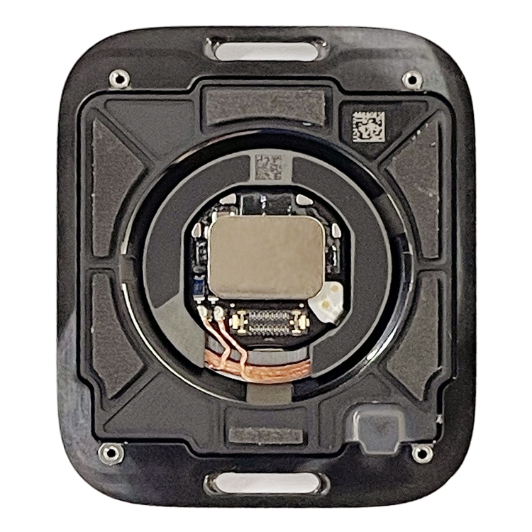 For Apple Watch Series 7 45MM GPS Version Glass Back Cover With Wireless Charging Coil - 2