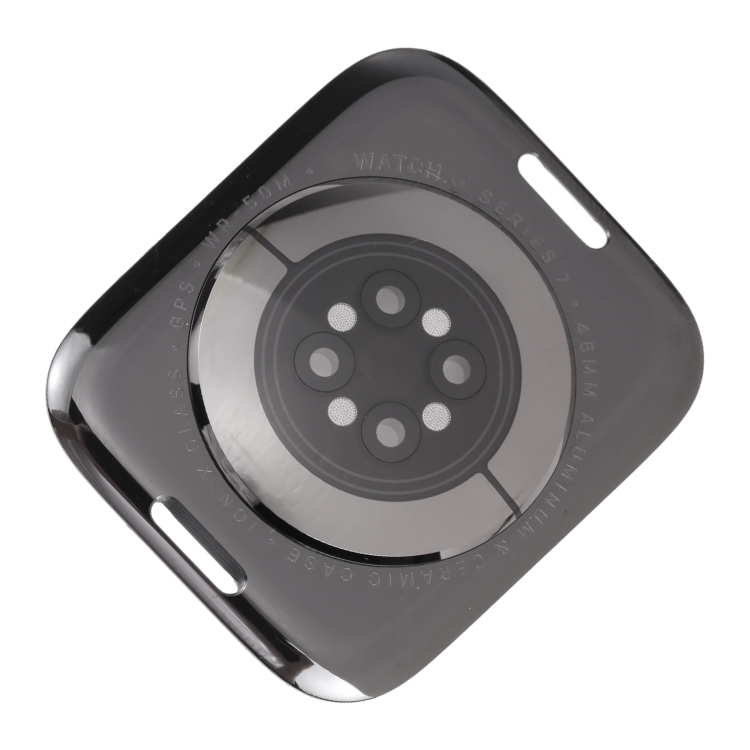 For Apple Watch Series 7 45MM GPS Version Glass Back Cover With Wireless Charging Coil - 3