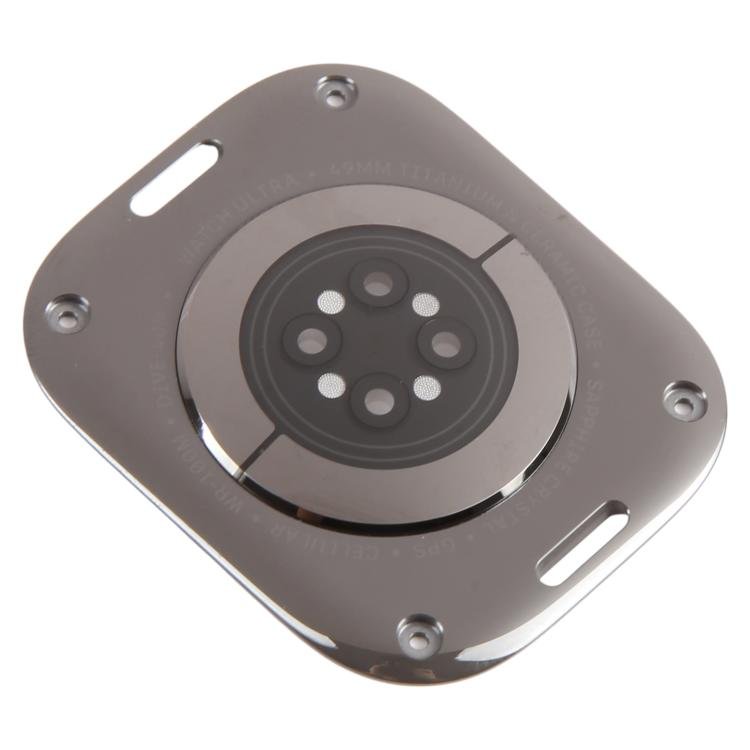 For Apple Watch Ultra 3 49mm Original Ceramics Back Cover (Black) - 3