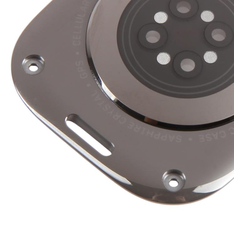 For Apple Watch Ultra 3 49mm Original Ceramics Back Cover (Black) - 5