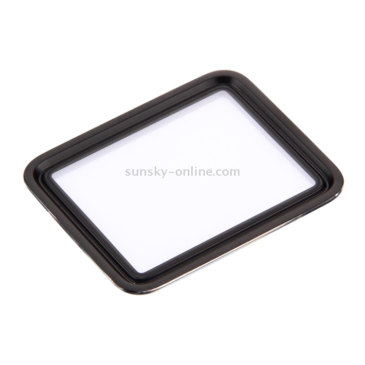 Front Screen Outer Glass Lens for Apple Watch Series 1 38mm(Black) - 4