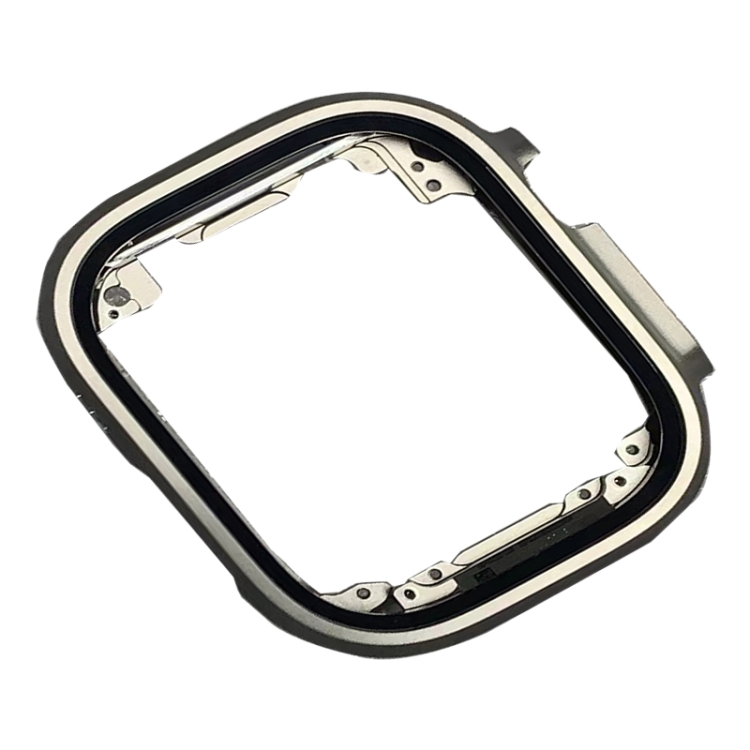 For Apple Watch Ultra 2 49mm Titanium Metal Middle Frame Bezel Plate - 1