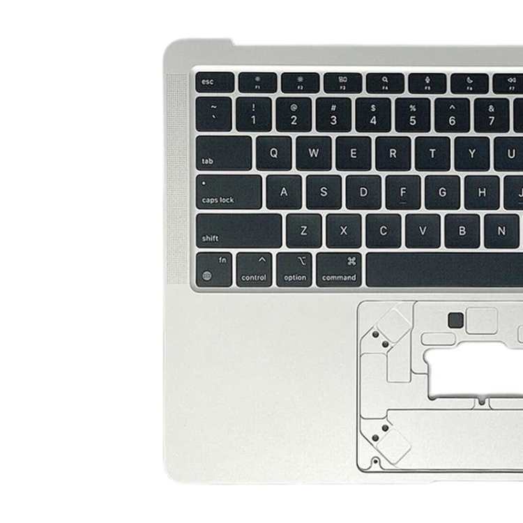 For Macbook Air 13 2020 M1 A2337 EMC3598 C-side Cover + US Edition Key Board (Silver) - 4
