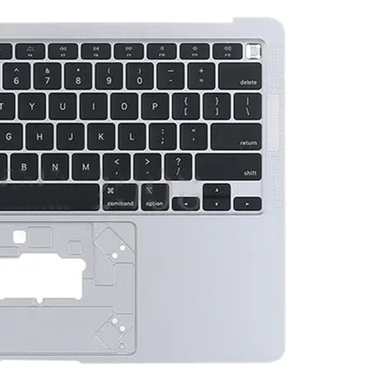 For Macbook Air 13 A2179 2020 C-side Cover + US Edition Key Board (Silver) - 3