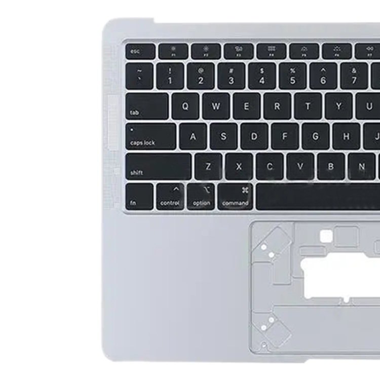 For Macbook Air 13 A2179 2020 C-side Cover + US Edition Key Board (Silver) - 4