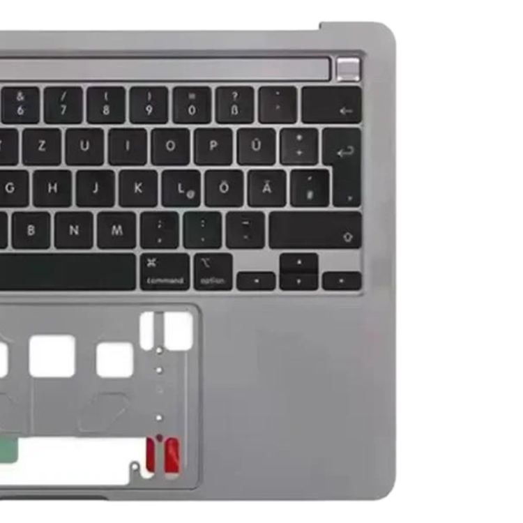 For Macbook Pro 13 inch 2021 A2338 C-side Cover + UK Edition Key Board (Grey) - 3