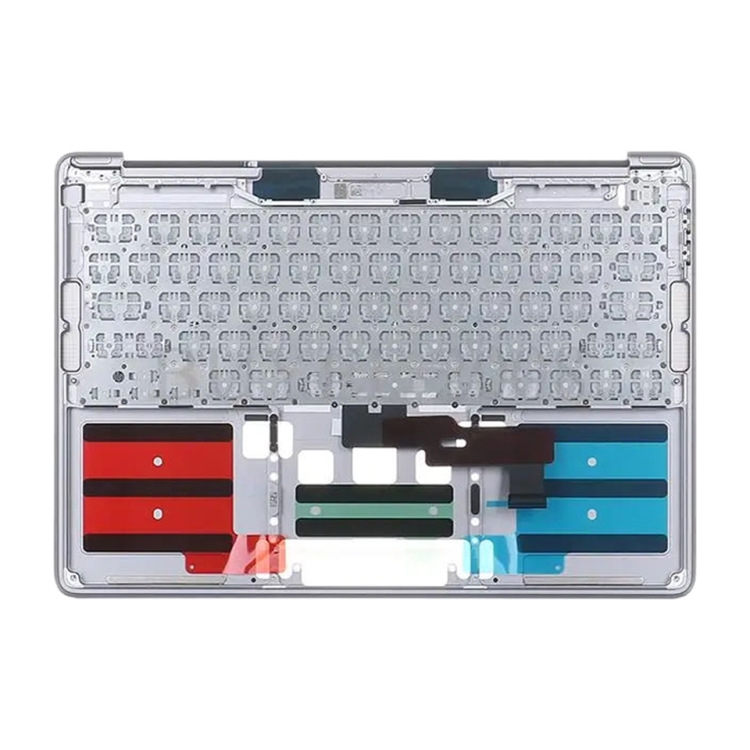 For MacBook Pro Retina 13 inch A2289 2020 C-side Cover + US Edition Key Board (Silver) - 2