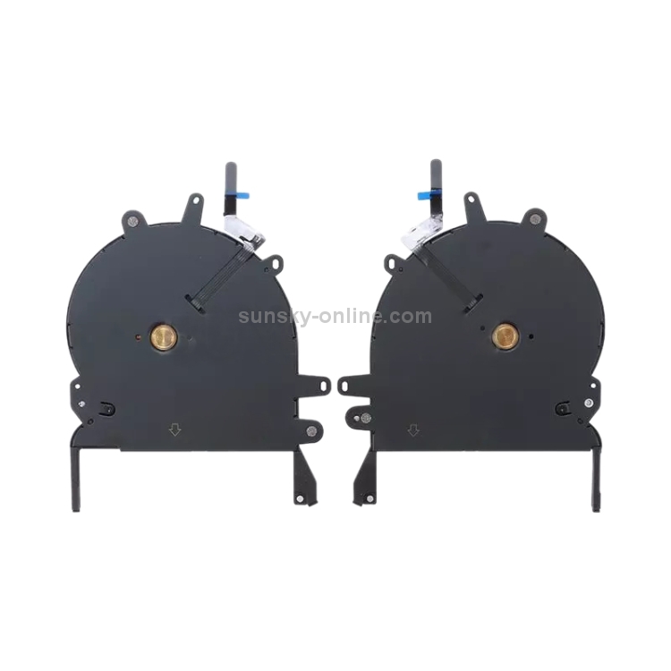 1 Pairs CPU Cooling Cooler Fan For Macbook Pro 15.4 inch A1990 2018 - 2