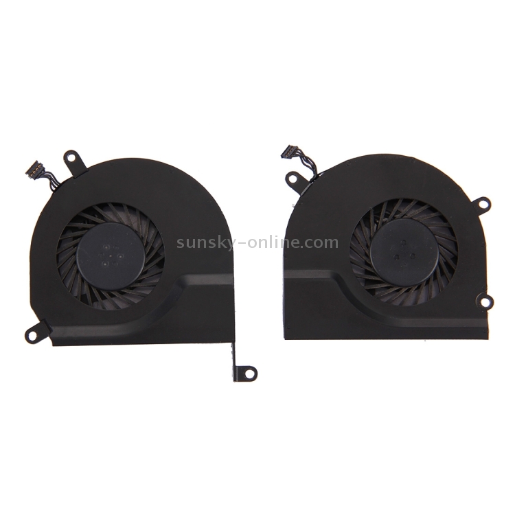 1 Pair for Macbook Pro 15.4 inch (2009 - 2011) A1286 / MB985 / MC721 / MC371 Cooling Fans (Left + Right) - 1