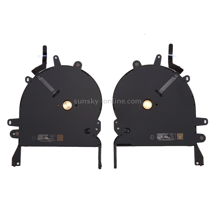 1 Pair for Macbook Pro 15.4 inch with Touchbar A1707 (2016 - 2017) Cooling Fans (Left + Right) - 2