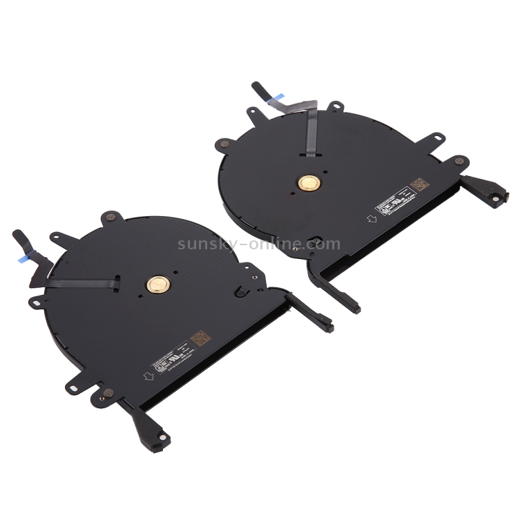 1 Pair for Macbook Pro 15.4 inch with Touchbar A1707 (2016 - 2017) Cooling Fans (Left + Right) - 4