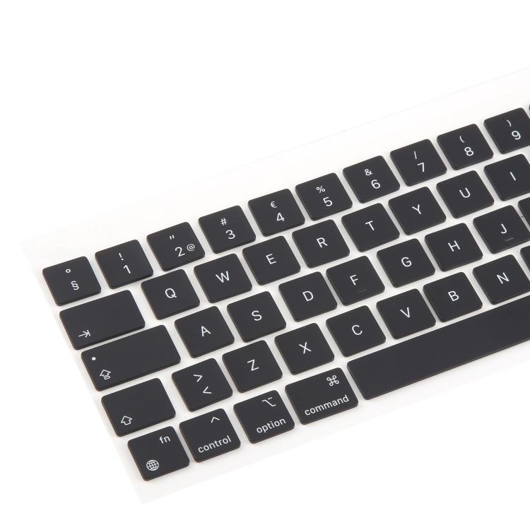 For MacBook A2251 A2289 A2238 A2338 10pcs UK Big Enter Version Keycaps, Language:Sweden - 2
