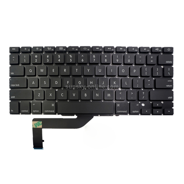 US Version Keyboard for Macbook Retian Pro 15 inch A1398 2013 2014 2015 - 1