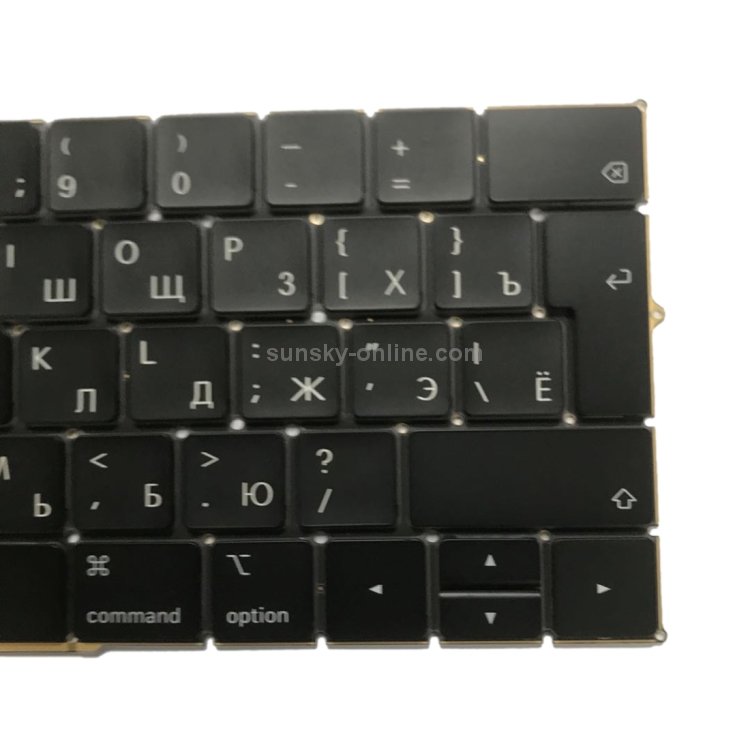 RU Version UK Big Enter Keyboard for Macbook Pro Retina 15 inch A1990 2018-2019 - 4