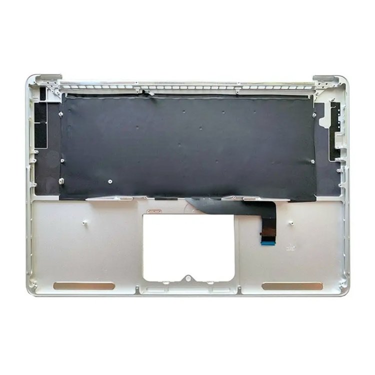 For Macbook Pro 15 A1398 2013 2014 US Keyboard with C Shell (Silver) - 2