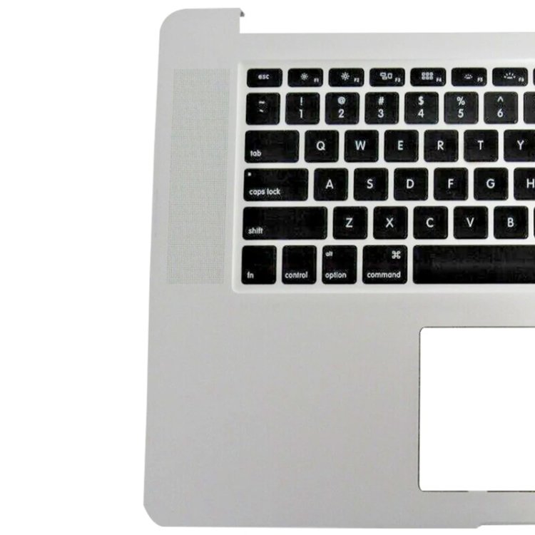 For Macbook Pro 15 A1398 2013 2014 US Keyboard with C Shell (Silver) - 3