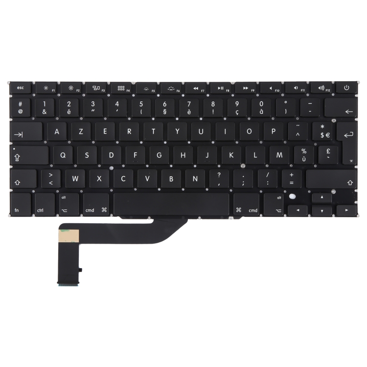 For Macbook Pro Retina 15 inch A1398 2012 2013 2014 2015 UK French Version Keyboard - 1