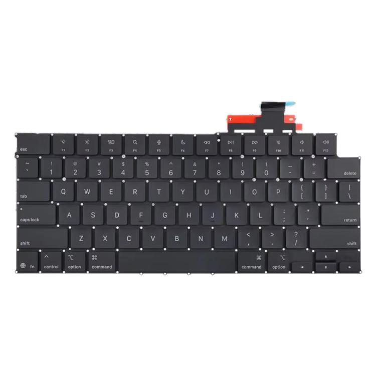 For Macbook Air M4 15 inch A3241 US Version Keyboard (Black) - 1