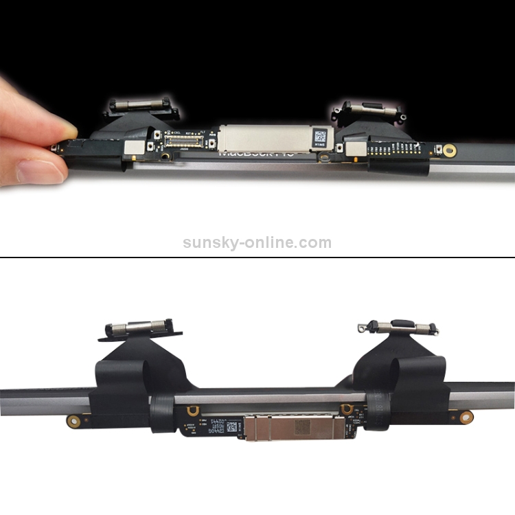 LCD Screen Display Assembly for Macbook Pro Retina 15.4 inch A1707(Silver) - 3