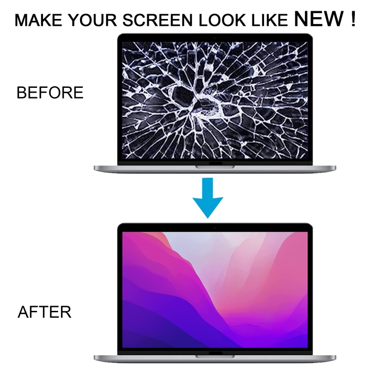 For MacBook Air 13.6 inch A2681 2022 Original LCD Screen with Digitizer Full Assembly (Silver) - B1