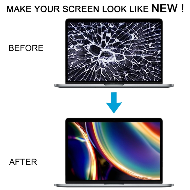 Full LCD Display Screen for MacBook Pro Retina 16 inch 2022 A2485 A2780 (Silver) - B1