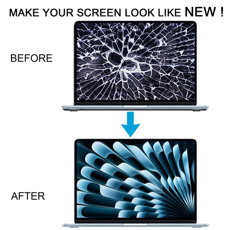 For MacBook Air Retina 15.3 inch M2 A2941 2023 EMC8301 Original Full LCD Display Screen(Starlight) - B1