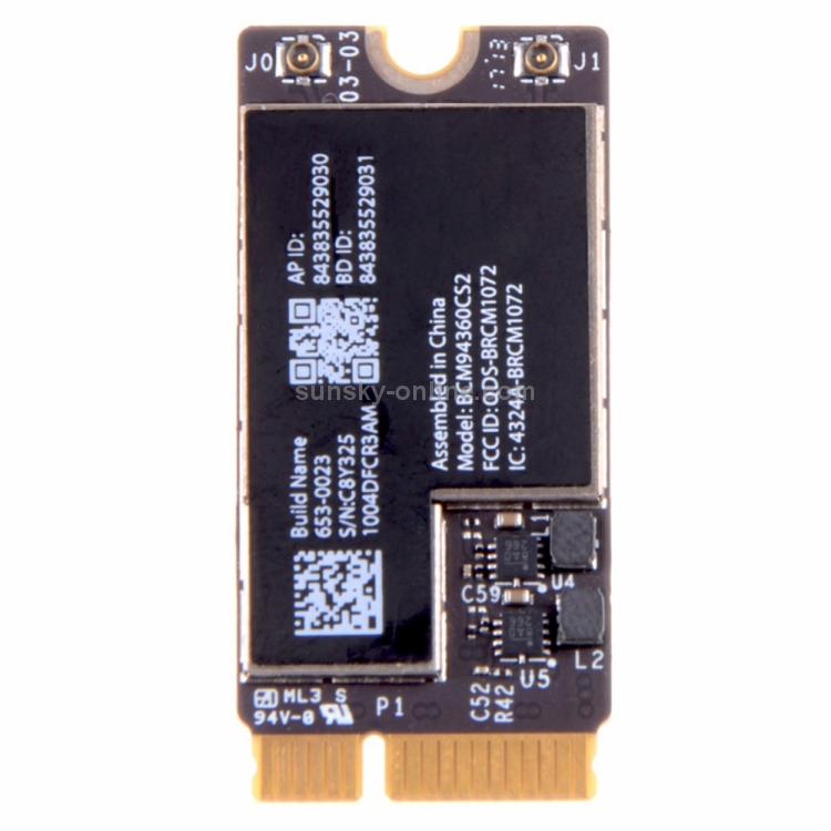 WiFi & Bluetooth Network Module for Macbook Air 11.6 inch A1465 (2013) & 13.3 inch A1466 (2013) - 1