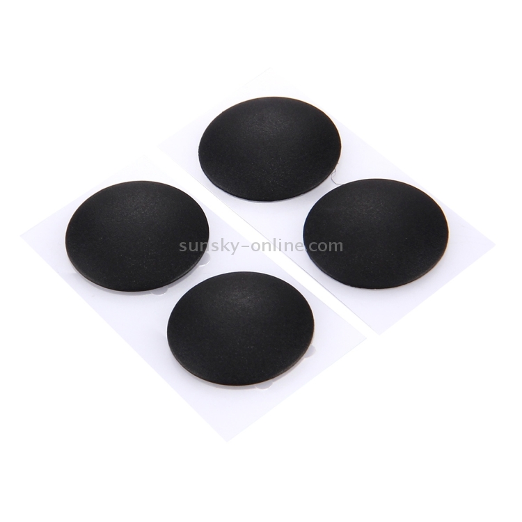 4 PCS for Macbook Air 11.6 inch & 13.3 inch (2010-2015) Bottom Case Rubber Mats(Black) - 3