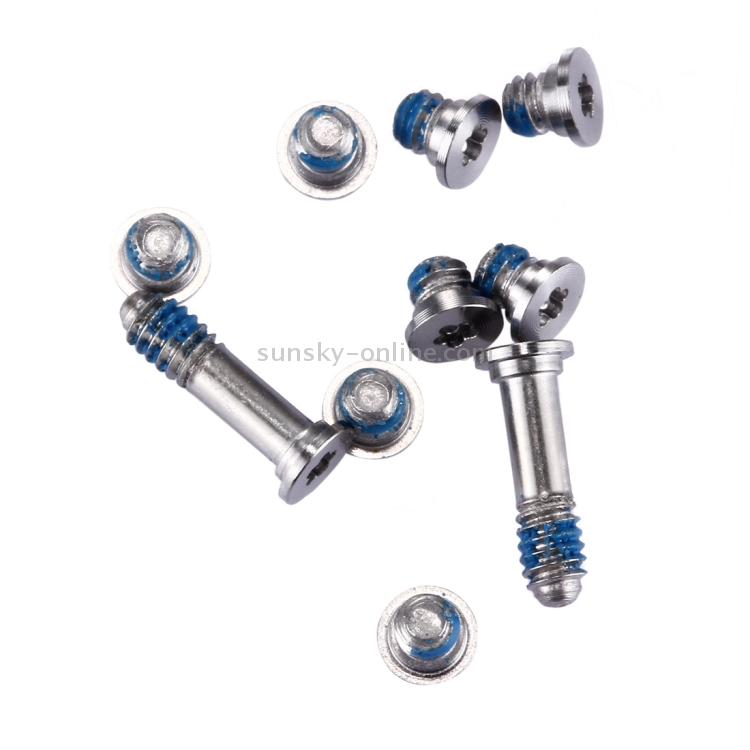 10 in 1 for Macbook Air 13.3 inch (2010) A1369 / MC503 / MC504 Original Computer Case Bottom Cover Screws (2 Long + 8 Short) - 1