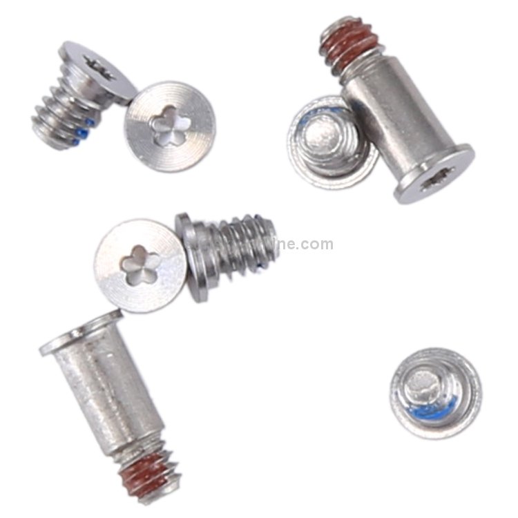 8 in 1 for Macbook 12 inch A1534 Computer Case Bottom Cover Screws (2 Long + 6 Short)(Silver) - 2