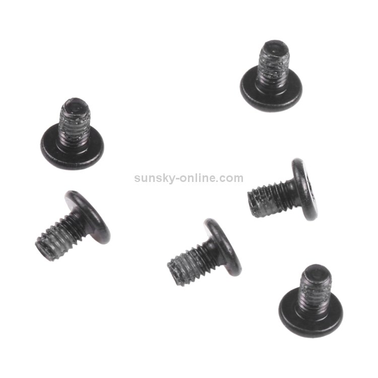 6 PCS Screen Hinge Screws For MacBook Pro 13.3 inch A1706 / A1398 / A1425 / A1502 / A1465 / A1466 / A1708 / A1989 / A2159 / A2289 / A2251 / A1707 / A1990 / A2338 - 1