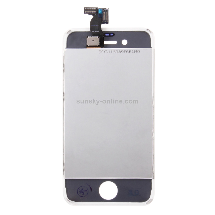 Digitizer Assembly (LCD + Frame + Touch Pad) for iPhone 4S(White) - 2
