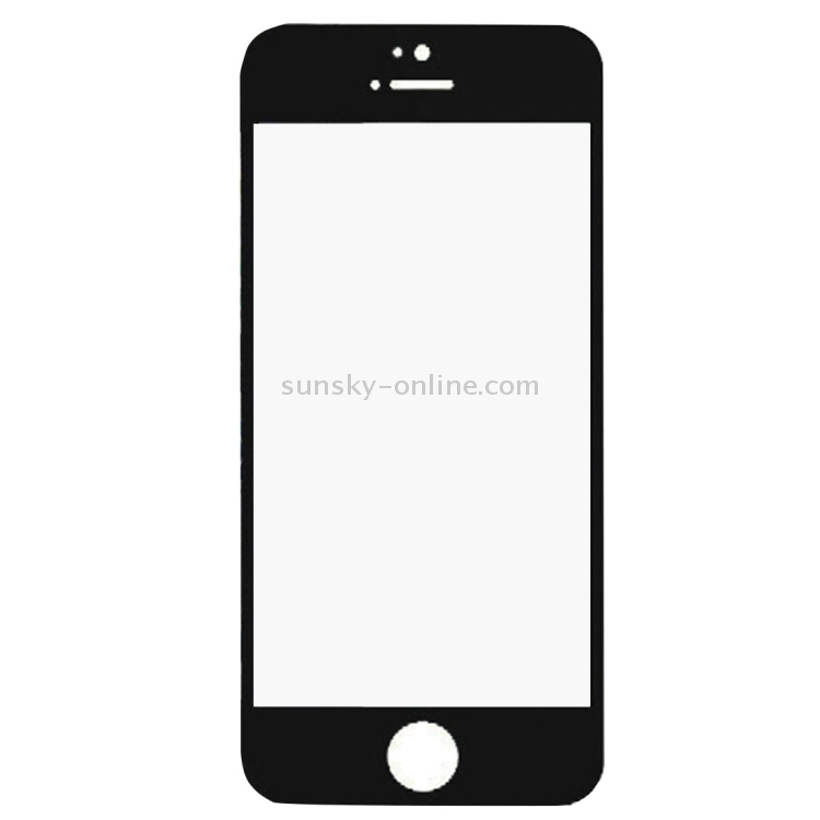 10 PCS for iPhone 5C Front Screen Outer Glass Lens(Black) - 3