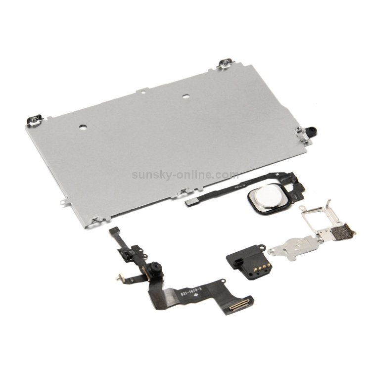 6 in 1 for iPhone 5s LCD Repair Accessories Part Set(White) - 3