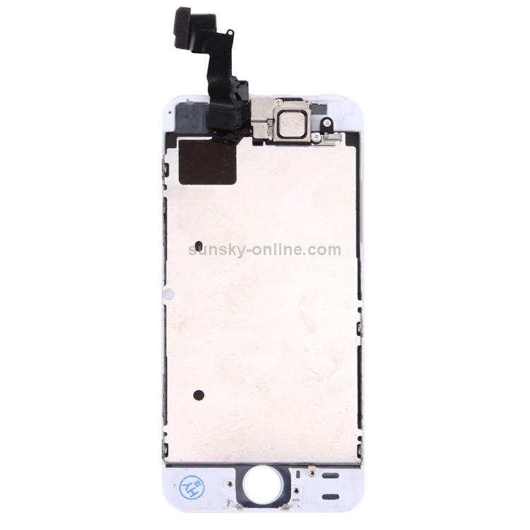 TFT LCD Screen with Front Camera for iPhone 5S(White) - 2