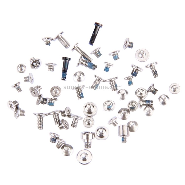 52 PCS Full Screws Set Kit Repair  Parts for iPhone 5(Black) - 1