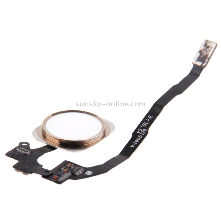 Home Button Flex Cable for iPhone 5S, Not Supporting Fingerprint Identification(Gold) - 3
