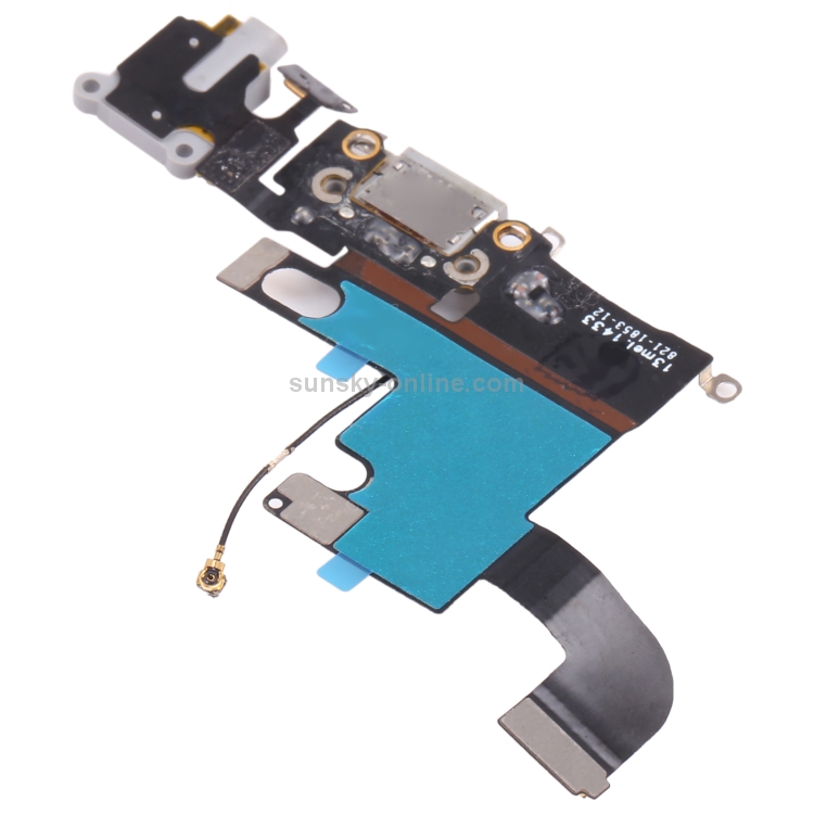 Original Charging Port Flex Cable for iPhone 6 (Dark Gray) - 2