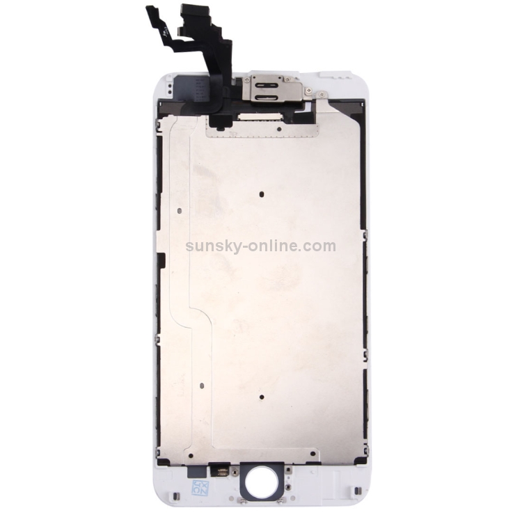 TFT LCD Screen with Front Camera for iPhone 6 Plus (White) - 2