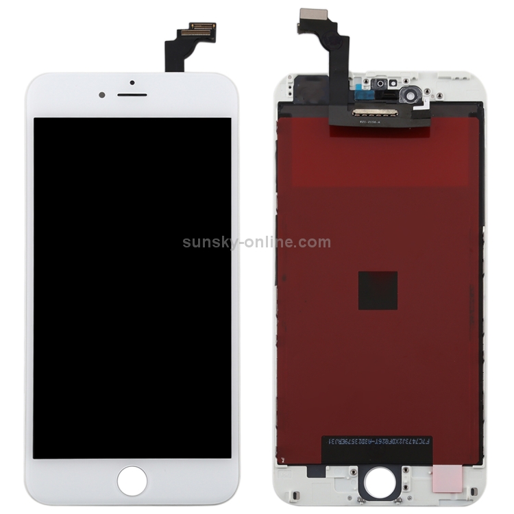 Original LCD Screen for iPhone 6 Plus (White) - 2