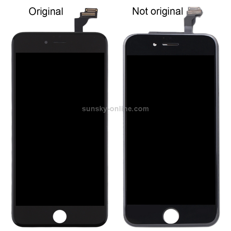 Original LCD Screen for iPhone 6 Plus (White) - 3