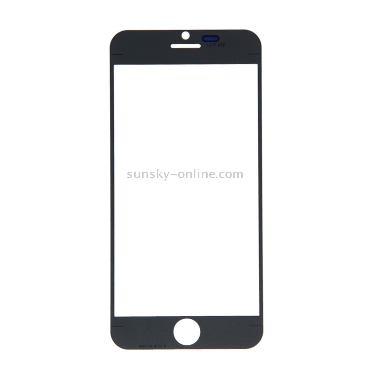 10 PCS for iPhone 6 Plus Front Screen Outer Glass Lens(White) - 4