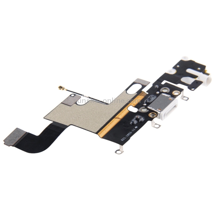 Charging Port Dock Connector Flex Cable  for iPhone 6(White) - 2