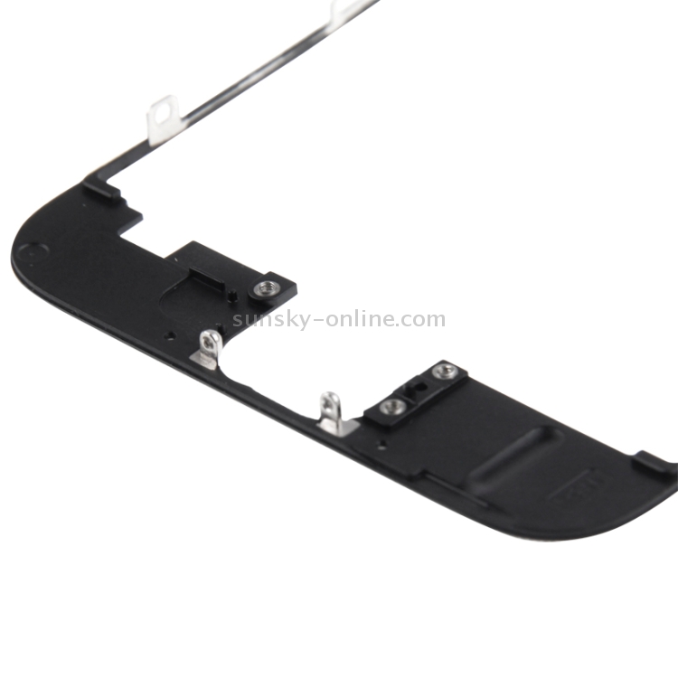 Front LCD Screen Bezel Frame for iPhone 6(Black) - 4